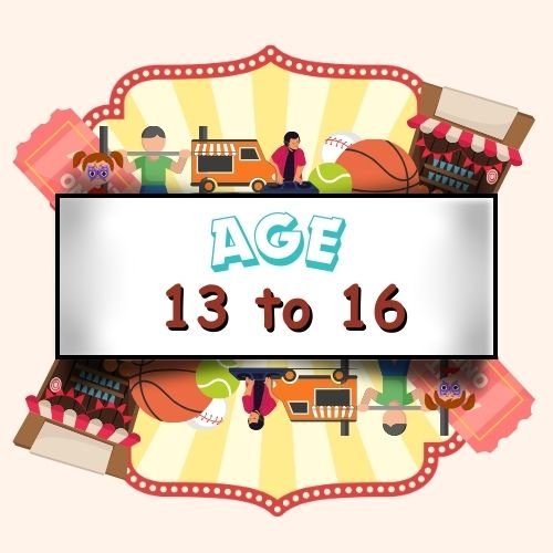 Child Participant Age 13 to 16